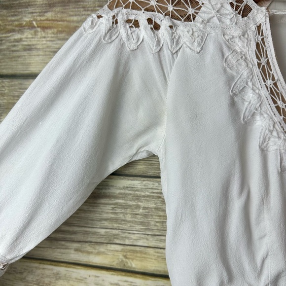 For Love & Lemons x Revolve Dress White XS - Picture 6 of 8